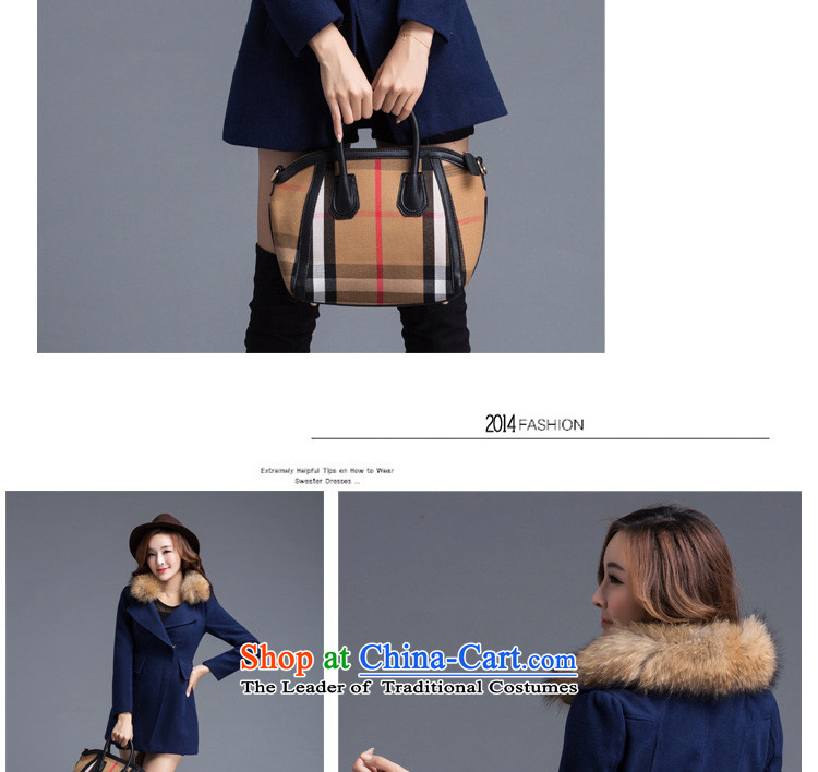 Gross? 2015 autumn and winter coats female new woolen coats in long? 